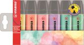 ND39_374700 ZAKRESLACZ 6KOL PASTEL MIX STAB BOSS