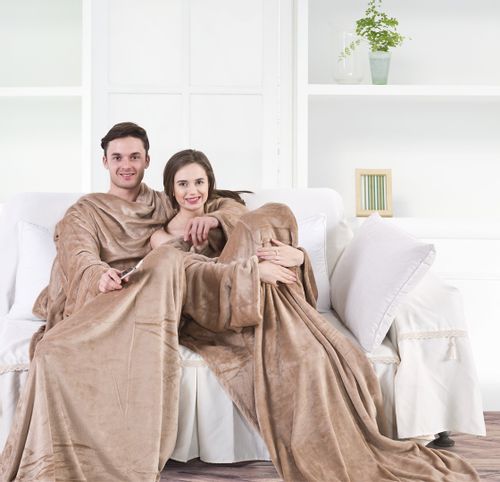 Koc DecoKing LAZY BEIGE 150x180 na Arena.pl