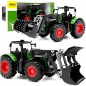 Duży Traktor Ciągnik Ruchome ramię Gumowe koła chwytak czołowy łyżka