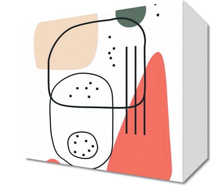 Obraz 20x20cm Przestrzenność zdjęcie 1