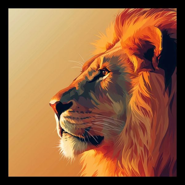 Plakat 30x30cm Król zdjęcie 2
