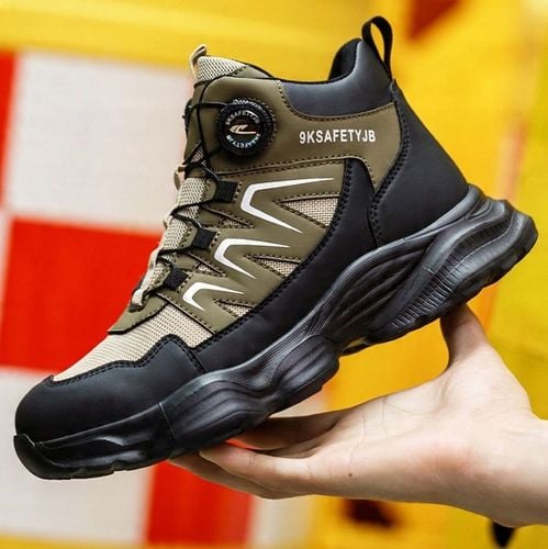 NOWY BUTY ROBOCZE MĘSKIE PÓŁBUTY ROBOCZE SPORTOWE ODDYCHAJĄCE Z NOSKIEM BHP na Arena.pl