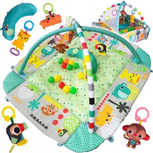 MATA EDUKACYJNA DLA NIEMOWLĄT INTERAKTYWNA 5W1 DUŻA DŻUNGLA na Arena.pl