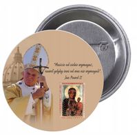 Przypinki buttony PIELGRZYMKA - JAN PAWEŁ II