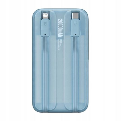 BASEUS POWERBANK 10000MAH 22.5W USB-A USB-C LIGHTNING DO TELEFONU KABEL na Arena.pl