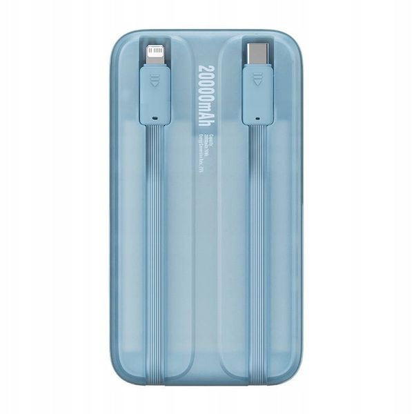 BASEUS POWERBANK 10000MAH 22.5W USB-A USB-C LIGHTNING DO TELEFONU KABEL zdjęcie 7