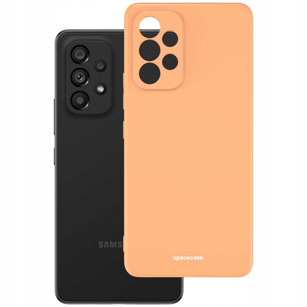 Spacecase Silicone Case Galaxy A53 5G Orange zdjęcie 2