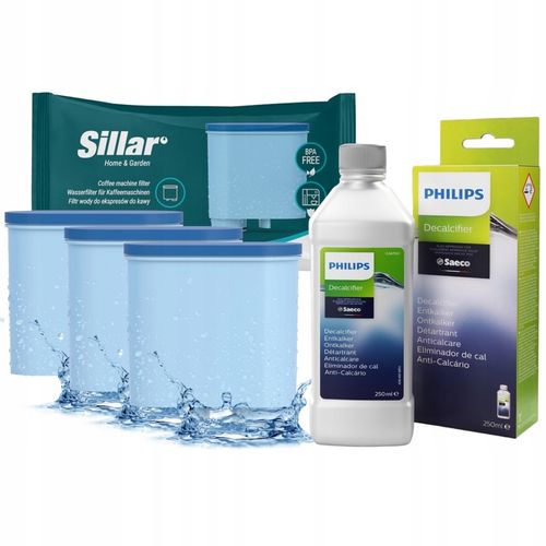 Odkamieniacz Philips 250ml + 3x filtr do ekspresu Philips Latte Go LatteGo na Arena.pl