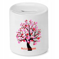 Skarbonka Dla Mamy Matki Najlepsza Mama Prezent Z Nadrukiem Ze Zdjęciem