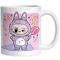 Kubek Ceramiczny BUBU Laleczka Urocza Fioletowa Slodka Prezent Maskotka