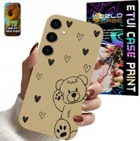 ETUI CASE SAMSUNG GALAXY S24 FE MISIE MIŚ PLUSZAK MASKOTKA + SZKŁO