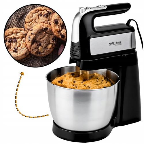 MIKSER Z MISĄ RĘCZNY WIELOFUNKCYJNY ROBOT KUCHENNY 1000W TURBO 5 na Arena.pl