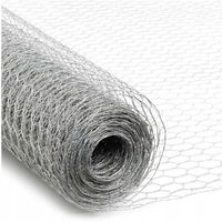 Siatka hodowlana heksagonalna ocynk. 1.0m/25m oczko 19.0mm drut 0.80mm