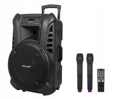 Głośnik Bluetooth KOLUMNA MIKROFON KARAOKE USB SD na Arena.pl