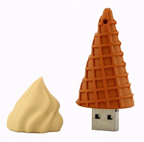 Pendrive Śmietankowy Rożek Lód Usb Pamięć Flash na Arena.pl