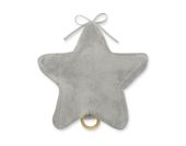 Pozytywka gwiazdka dla niemowląt minky- szara