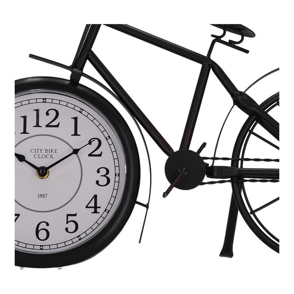Zegar rower Dimitri 50x30cm czarny zdjęcie 3