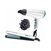 Prostownica REMINGTON S8500GP + Suszarka do włosów D5216 Zestaw