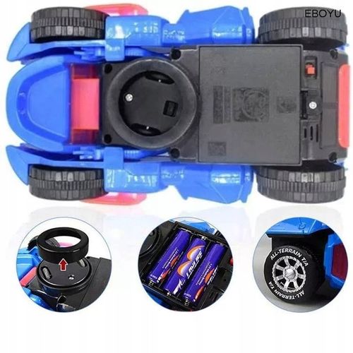 DINOZAUR ZMIENIAJĄCY SIĘ W AUTO Samochód robot gra zabawka transformermuje na Arena.pl