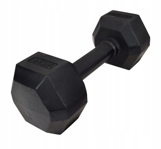 Hantla żeliwna hexagonalna HEX 10 kg zdjęcie 1