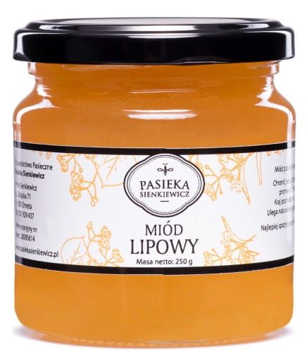 Miód Lipowy 210ml 250g zdjęcie 1