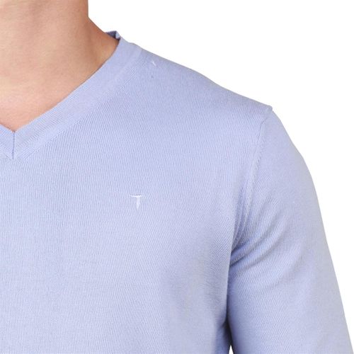 Trussardi sweter męski niebieski L na Arena.pl