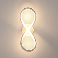 KINKIET SCIENNY LAMPA SCIENNA LED WEWNETRZNA NOWOCZESNA DO KORYTARZ 3000K