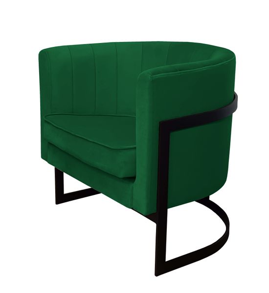 Fotel Glamour podstawa czarna MG25 zdjęcie 2