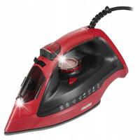 Żelazko Parowe MOCNE 3000W samoczyszczące ANTI-DRIP ANTI-CALC STRAŻAK