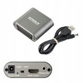 Konwerter ADAPTER sygnału SCART na HDMI skalowanie do 1080P