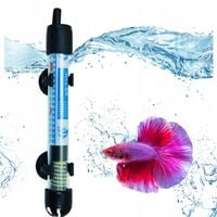 GRZAŁKA AKWARIOWA Z TERMOSTATEM REGULACJA TEMPERATURY 18-32°C 10-30L 25W