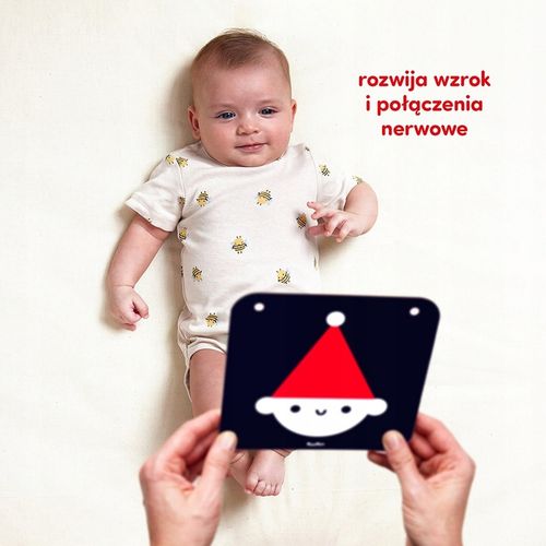 Duże Karty Kontrastowe Dla Dzieci W Wieku 0-3+ CzuCzu na Arena.pl