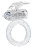 Ring Na Penisa Z Wibracją Flutter Ring Clear