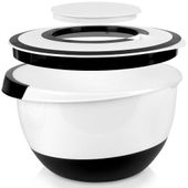 Duża Miska Kuchenna do Mieszania Miksowania Ubijania z Pokrywką 5L