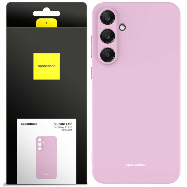 Spacecase Silicone Case Galaxy A55 5G Lilac zdjęcie 1
