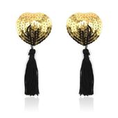 heart shine nipples tassels (oro)
