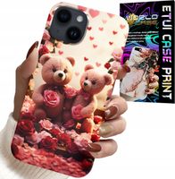 ETUI DO IPHONE 15 PLUS - MISIE, LOVE YOU, SERCA WIELE WZORÓW CASE
