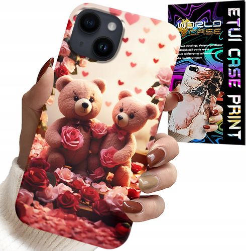 ETUI DO IPHONE 15 PLUS - MISIE, LOVE YOU, SERCA WIELE WZORÓW CASE na Arena.pl