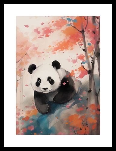 Plakat 21x29,7cm Panda wśród Klonów na Arena.pl
