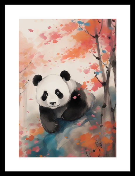 Plakat 21x29,7cm Panda wśród Klonów zdjęcie 3