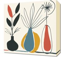 Obraz 40x40cm Kwieciste Wzory