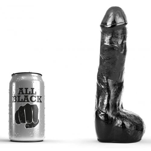 dildo ab12 keith 17 x 4.5cm all black na Arena.pl