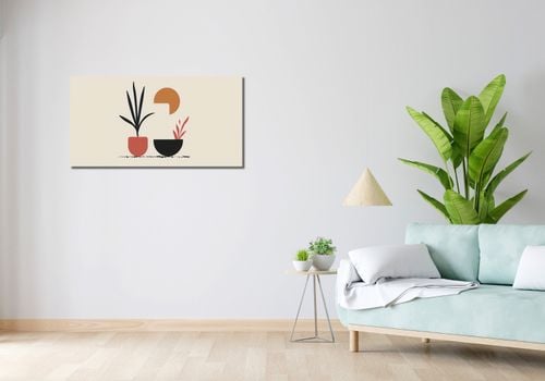 Obraz 100x50cm Domowy Ogród na Arena.pl