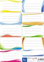 NAKLEJKI NA ZESZYT TETIS KN001-02