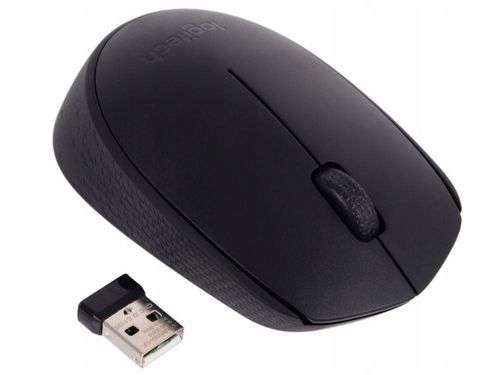 Mysz bezprzewodowa Logitech B170 optyczna czarna na Arena.pl
