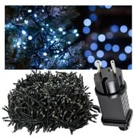 Lampki Choinkowe 400 LED Biały Ciepły Zewnętrzne