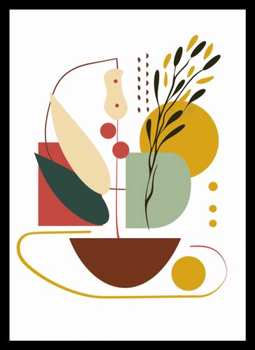Plakat 25x35cm Harmonia Natury Martwej na Arena.pl