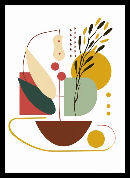 Plakat 25x35cm Harmonia Natury Martwej zdjęcie 2