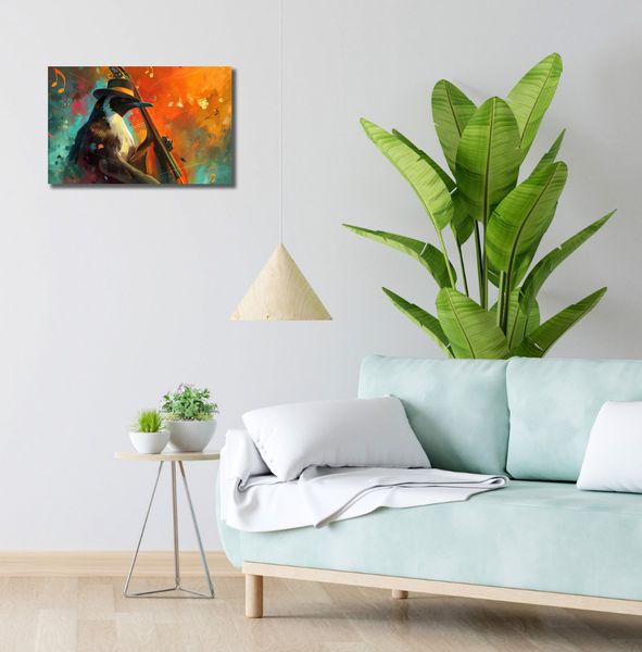 Obraz 50x30cm Pingwinia Nuta zdjęcie 2