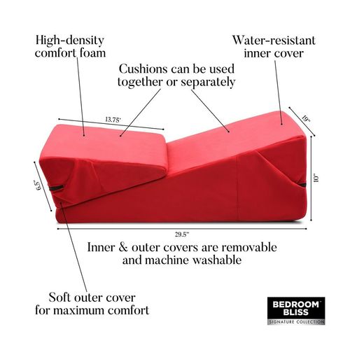 Poduszka Klin do Seksu XR Czerwony na Arena.pl